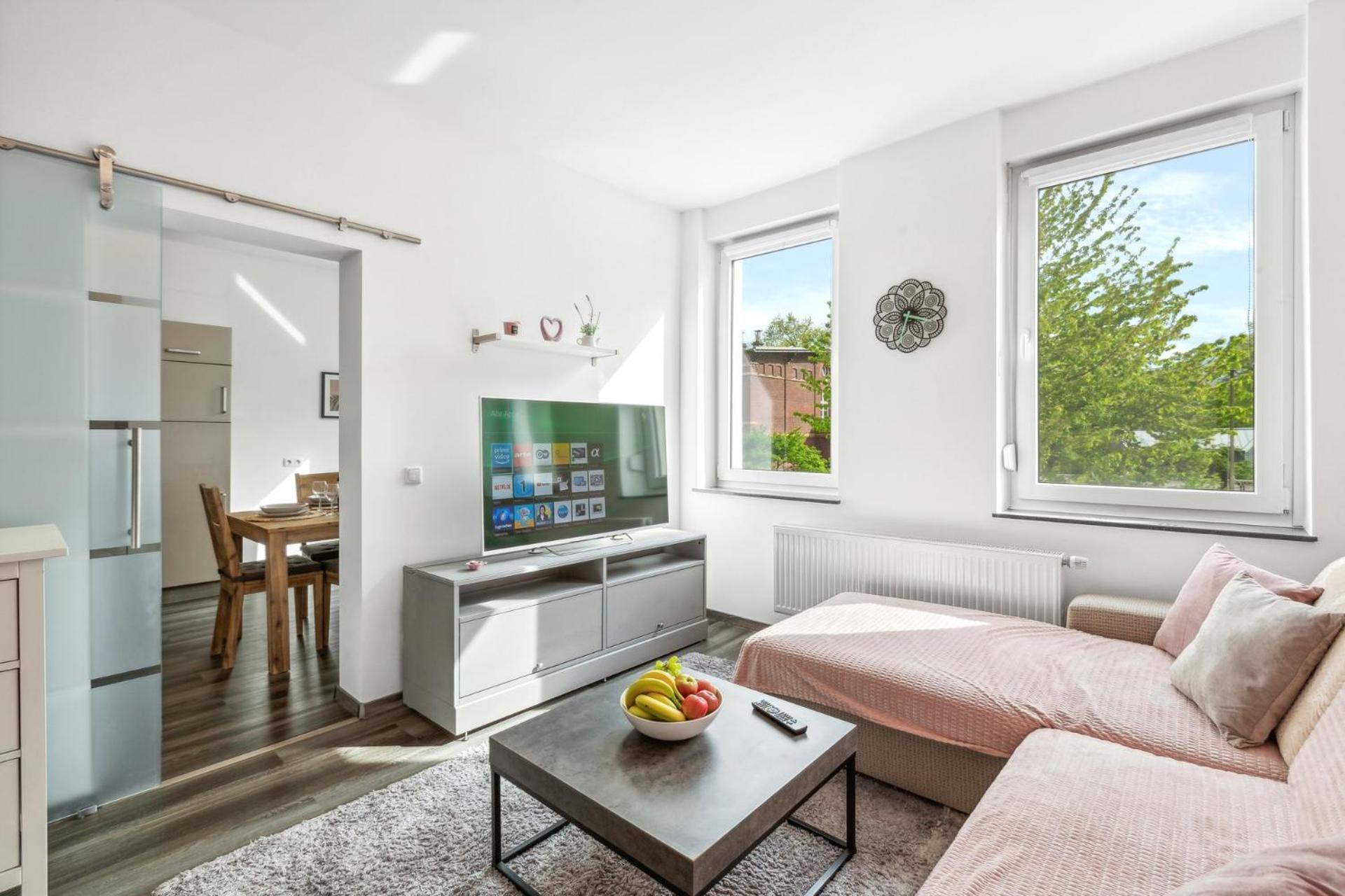 Elegant & Bright ~ Near Schalke 04 ~ Office ~ Free Parking! Daire Gelsenkirchen Dış mekan fotoğraf